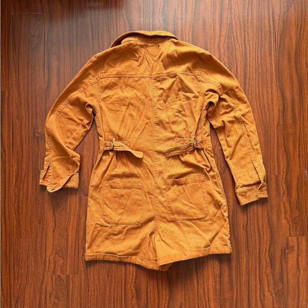 Atwyld No Service Jumpsuit in Rust - Picture 3 of 3